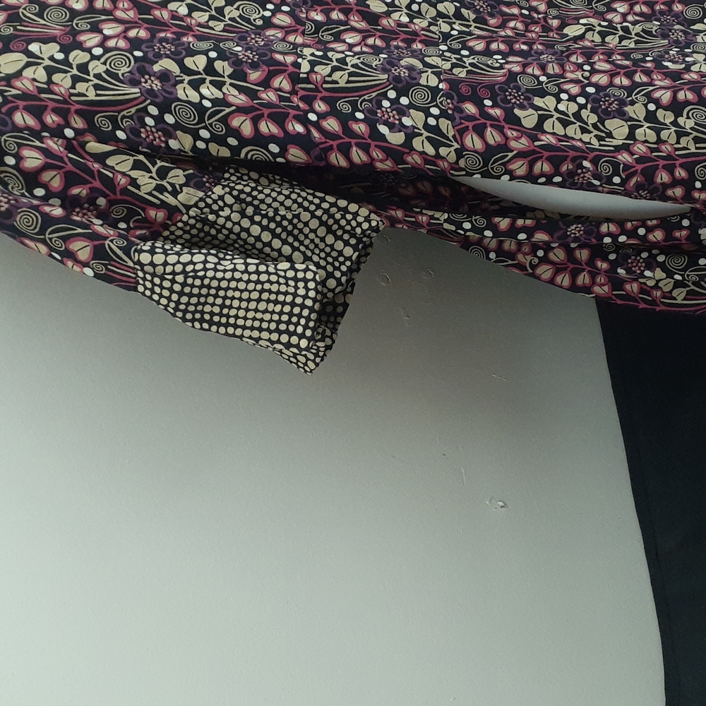 Max & Co by MaxMara Italian 100% Silk floral V-neck Dress size 6 - Picture 13 of 13